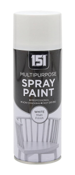151 Spray Paint White Matt 400ml